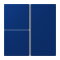 Jung Tastensatz 3fach, F40, Serie LS, bleu outremer foncé LC403TSA261