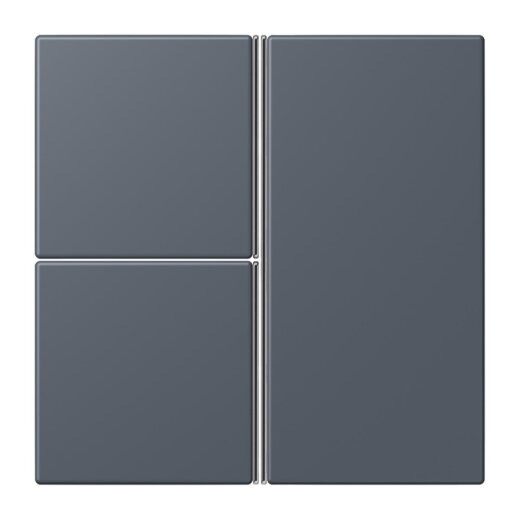 Jung Tastensatz 3fach, F40, Serie LS, gris fonce 59 LC403TSA262