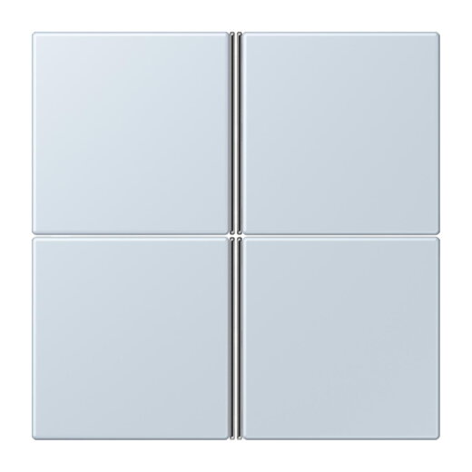 Jung Tastensatz 4fach, F40, Serie LS, outremer pale LC404TSA209