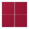 Jung Tastensatz 4fach, F40, Serie LS, rouge carmin LC404TSA229