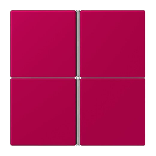 Jung Tastensatz 4fach, F40, Serie LS, rouge rubia LC404TSA230