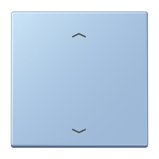 Jung Wippe, mit Pfeilsymbolen für Taster 1fach, Serie LS, outremer moyen LC101P207