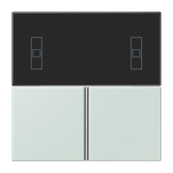 Jung Tastensatz 3fach, F40 Raumcontroller, Serie LS,...