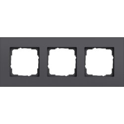 Gira Abdeckrahmen 3f Gira Esprit Alum. Anthrazit (lack.)...