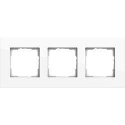 Gira Abdeckrahmen 3f Gira Esprit Alum. Reinweiß...