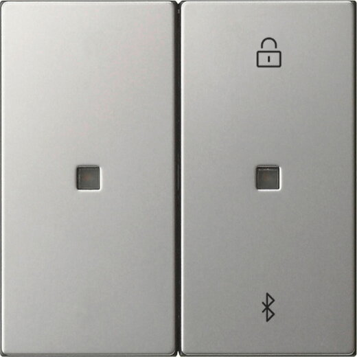 Gira S3000 Jal.-/Schaltuhr BT System 55 Edelstahl 5381600