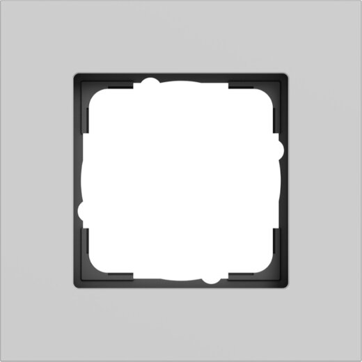 Gira Abdeckrahmen 1f Gira Esprit Alum. Grau m (lack.) 0211405