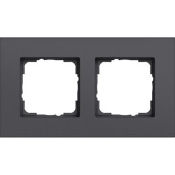 Gira Abdeckrahmen 2f Gira Esprit Alum. Anthrazit (lack.)...