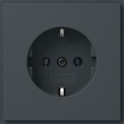 Gira SCHUKO (IP20) Gira TX_44 Anthrazit 418867