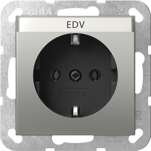 Gira SCHUKO BSF System 55 Edelstahl 4457600