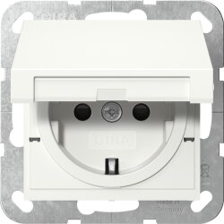Gira SCHUKO KD + SH SRK System 55 Reinweiß 475403