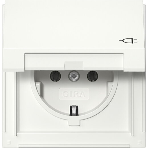 Gira SCHUKO KD Gira TX_44 Reinweiß 445466