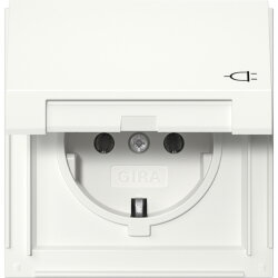 Gira SCHUKO KD Gira TX_44 Reinweiß 445466