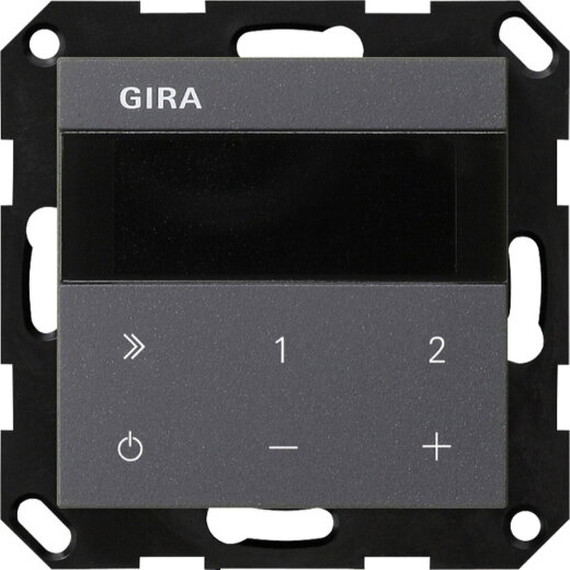 Gira UP-Radio IP System 55 Anthrazit 232028
