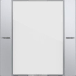 Gira Wippenset 1f BSF Tastsens.4 System 55 Klar/F Alu 577126