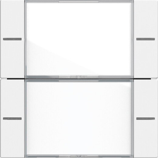 Gira Wippenset 2f BSF Tastsens.4 System 55 Klar/Reinweiß m 577227