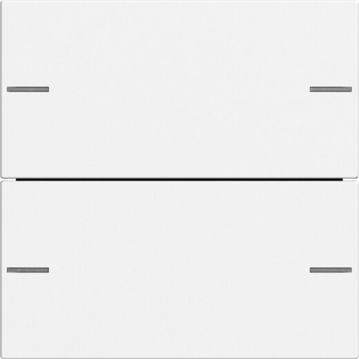 Gira Wippenset 2f Tastsens.4 System 55 Reinweiß m 575227