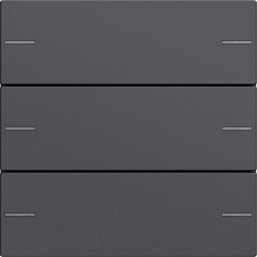 Gira Wippenset 3f Tastsens.4 System 55 Anthrazit 575328