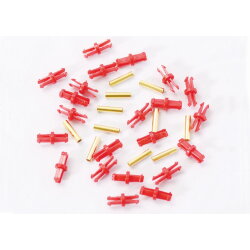 WAGO Kopplungsset für 12 Pole rot 811-612