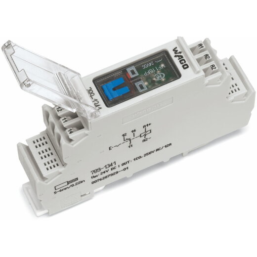WAGO Relaismodul Eingangsnennspannung DC 24 V 1 Wechsler 789-1341