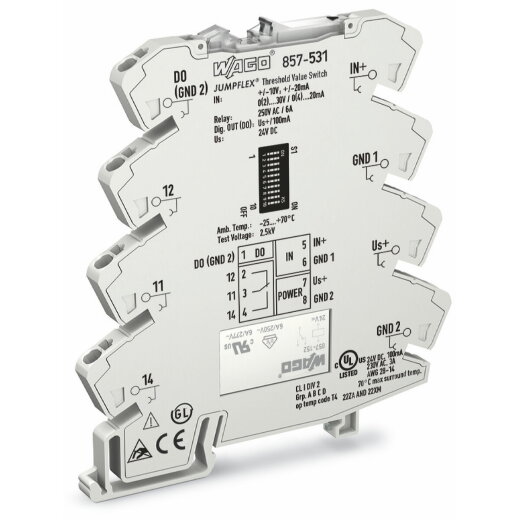 WAGO Grenzwertschalter Analogwerte 1 Wechsler 857-531