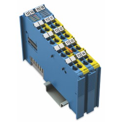 WAGO Eigensicherer 4-Kanal-Digitaleingang DC 24 V...