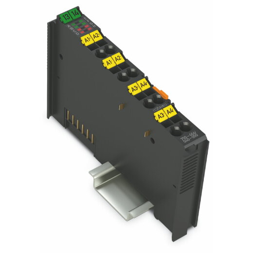 WAGO 2/4-Kanal-Analogeingang Widerstandsmessung Einstellbar dunkelgrau 750-464/040-000