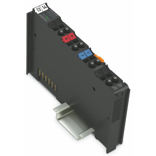 WAGO Feldeinspeisefilter (Surge) DC 24 V Höhere Isolation dunkelgrau 750-624/040-001