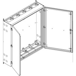 ABN Wandgehäuse schutzisoliert IP55 1340x1440x340mm...