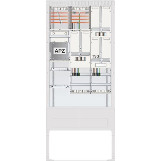 ABN Zähleranschlusssäule 2ZP TSG APZ 4p HLAK 25qmm SZ207ZA2410