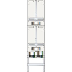 ABN Zählerfeld 3Pkt 2Z 5p mit Klemmstein 250x1050mm...
