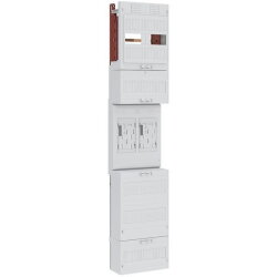 ABN Zählerfeld eHZ 2Z 4p mit Klemmstein 250x1200mm...