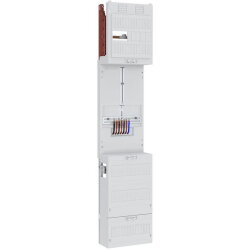 ABN Zählerfeld 3Pkt 1Z 4p mit Klemmstein 250x1200mm...