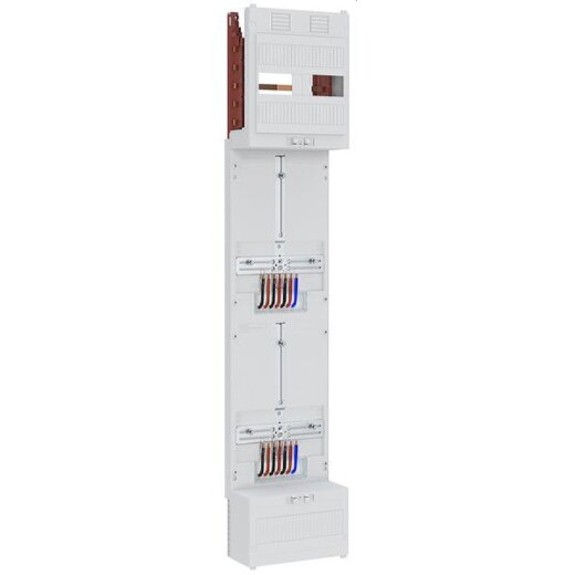 ABN Zählerfeld 3Pkt 2Z 5p mit Klemmstein 250x1200mm Z18ZZ2500