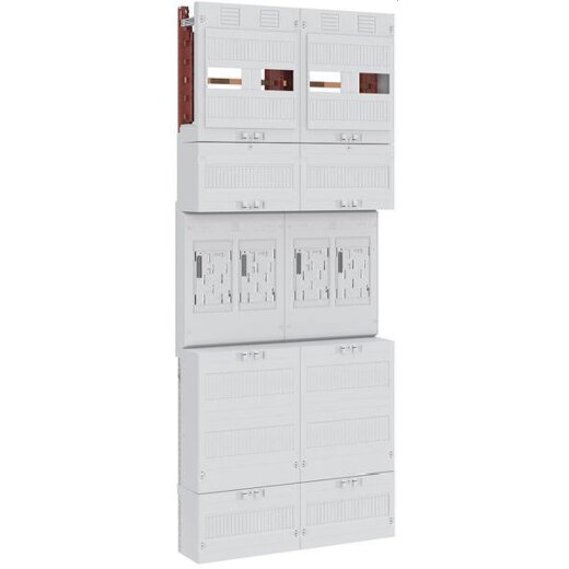 ABN Zählerfeld eHZ 4Z 5p mit Klemmstein 500x1200mm Z28EE4500