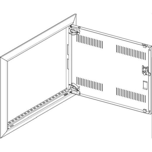 ABN Blendrahmen inkl. Tür m.LS f.UP-Feldverteiler 2x3-re GBRU23TL