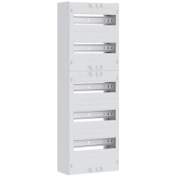 ABN Verteilerfeld tief 5r. 60TE N+PE Steckkl. 250x750mm...