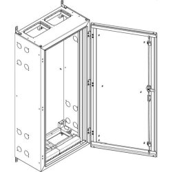 ABN Wandgehäuse schutzisoliert IP55 590x1290x340mm...