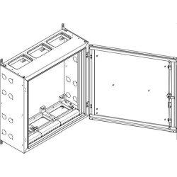 ABN Wandgehäuse geerdet IP55 840x840x340mm NT35E