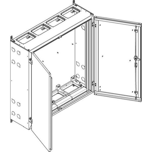 ABN Wandgehäuse geerdet IP55 1090x1140x340mm NT47E