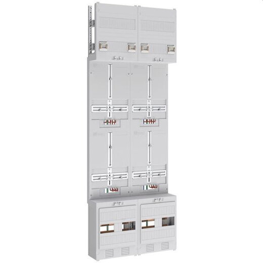ABN Zählerfeld 3Pkt 4Z sperrbares HS 5polig 500x1350mm Z29240