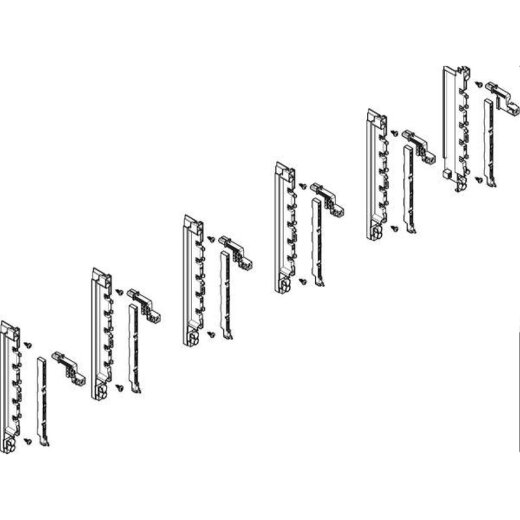 ABN Sammelschienenmodul MTS52505 40mm (2x)12x5mm 5-p.EBM 70mm MTS52505