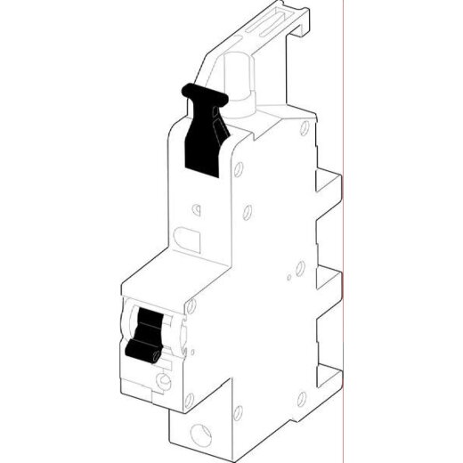 ABN SHU-Schalter XKS150L25 Charakteristik E/Phase L2 XKS150L2-5