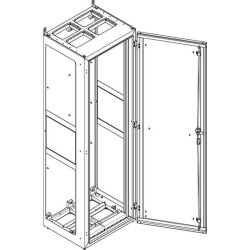 ABN Standgehäuse NS212EB BxHxT:590x1890x500mm-offen...