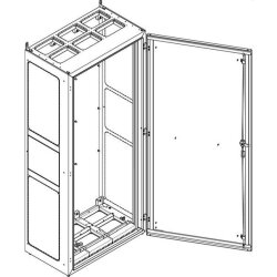 ABN Standgehäuse NS312PB BxHxT:840x1890x500mm-offen...