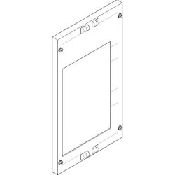 ABN Abdeckplatte FAT13712N5 70mm(PK=5Stk.) FAT13712N5