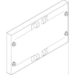 ABN Abdeckplatte FAG11N10 geschlossen(PK=10Stk.) FAG11N10