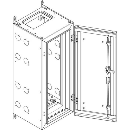 ABN Wandgehäuse NT15E BxHxT:340x840x340mm NT15E
