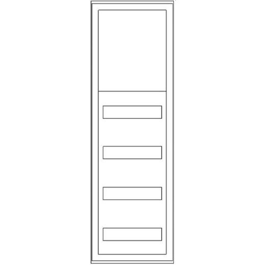 ABN Wandgehäuse SP16RK042 4RE REG/2RE Klemmen SP16RK042