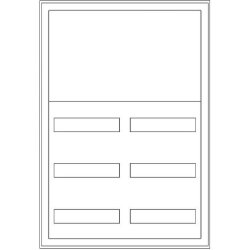ABN Wandgehäuse SP25RK032 3RE REG/2RE Klemmen SP25RK032